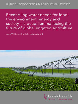 cover image of Reconciling Water Needs for Food, the Environment, Energy and Society